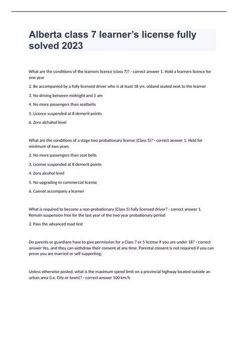 tndl calgary exam questions and answers|Becoming a licensed Transportation Network Company .